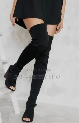 Tulipano High Knee Peep Toe