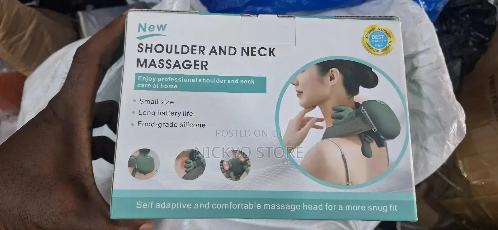 Smart Hand-style Neck Body Massager (Rechargeable)
