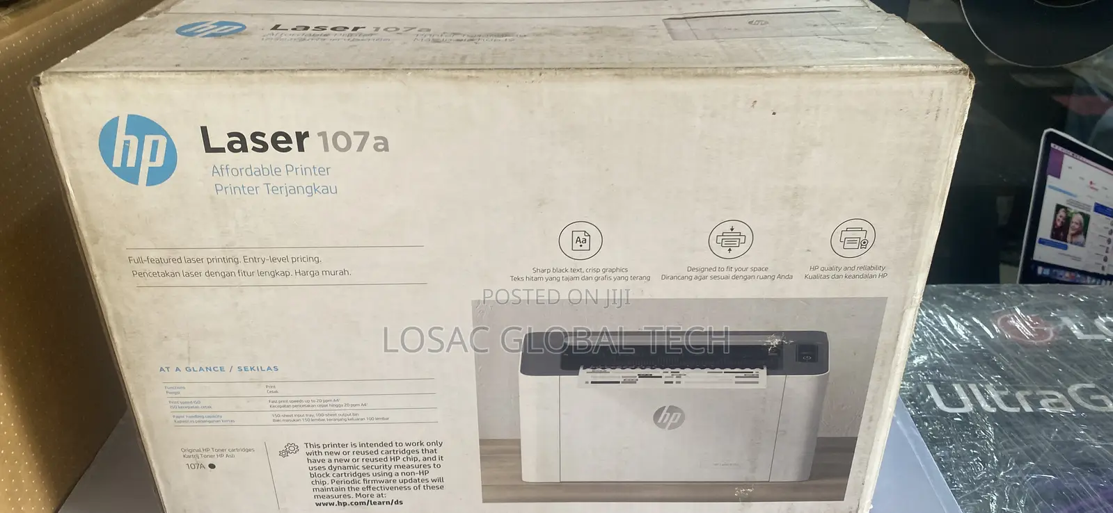 Brand New Hp Laser 107a