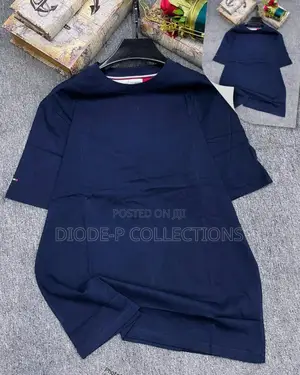 Tommy Hilfiger Plain Round Neck T-Shirt