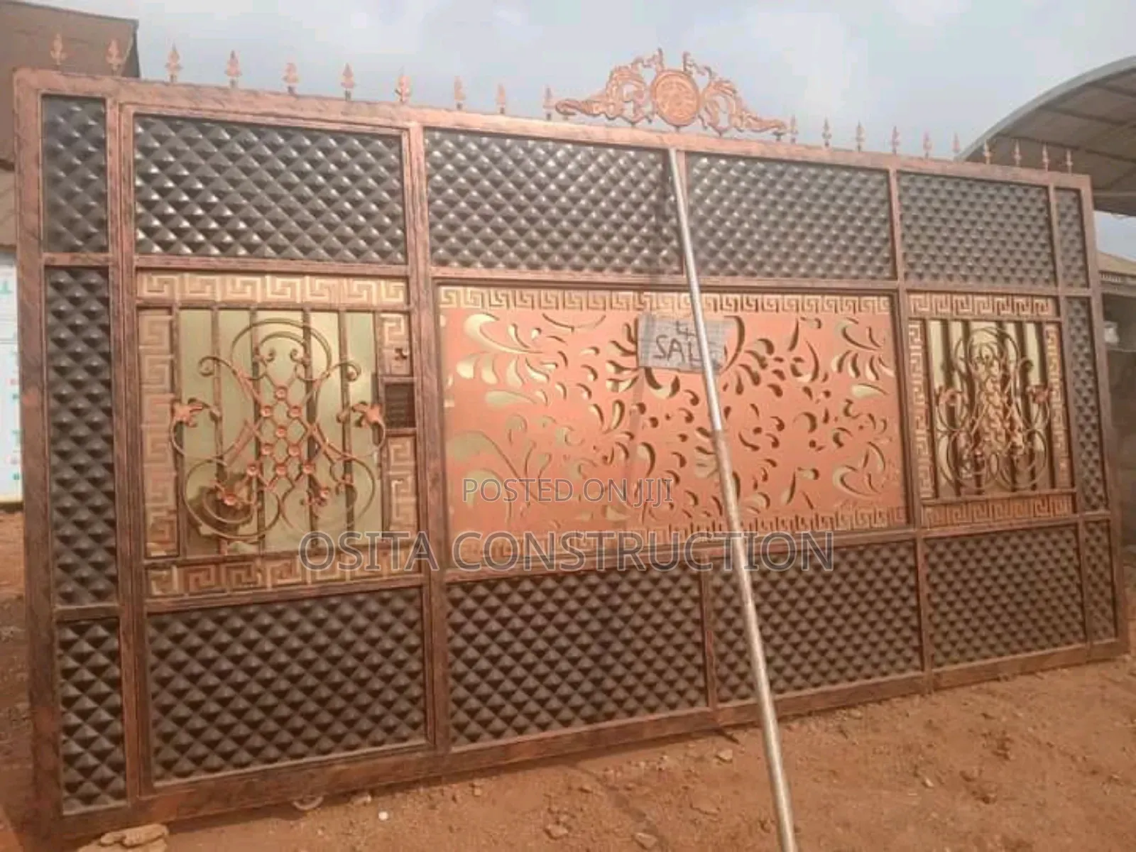 Laser Cut Design Gate