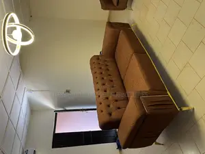 Luxurious Executive Brown Living Room Sofa