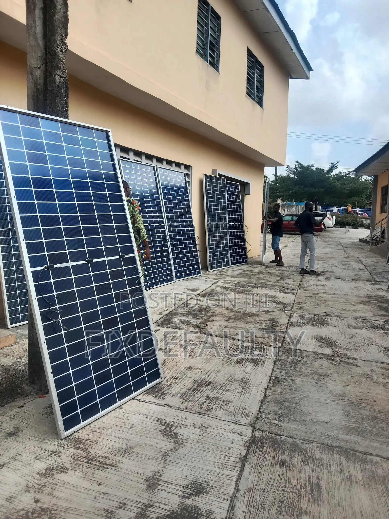 Solar and Inverter Installation. Renewable Energy