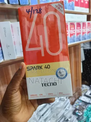 New Tecno Spark 40 128 GB Gray