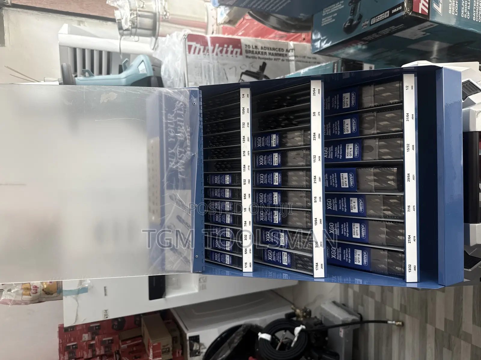 Professional Drill Bit Display Set (Complete Stand)