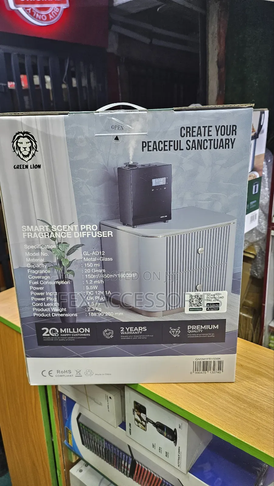 Green Lion Smart Scent Pro (Fragrance Diffuser)