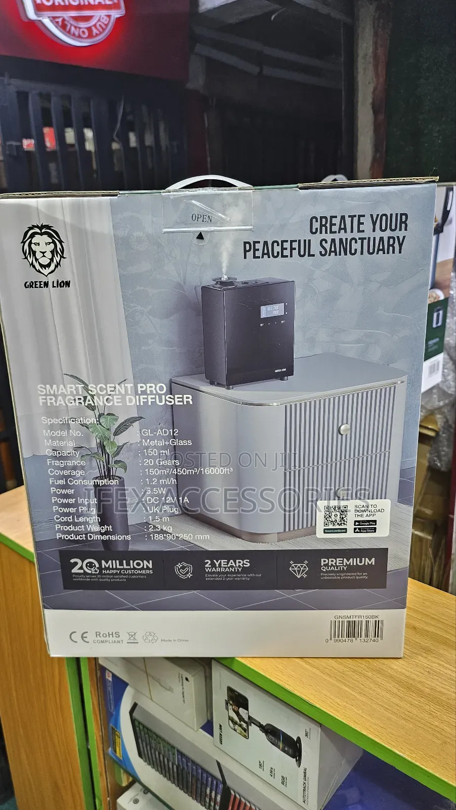 Green Lion Smart Scent Pro (Fragrance Diffuser)