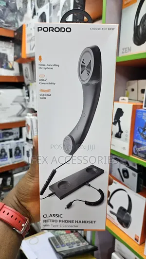 Porodo Classic Retro Phone Handset