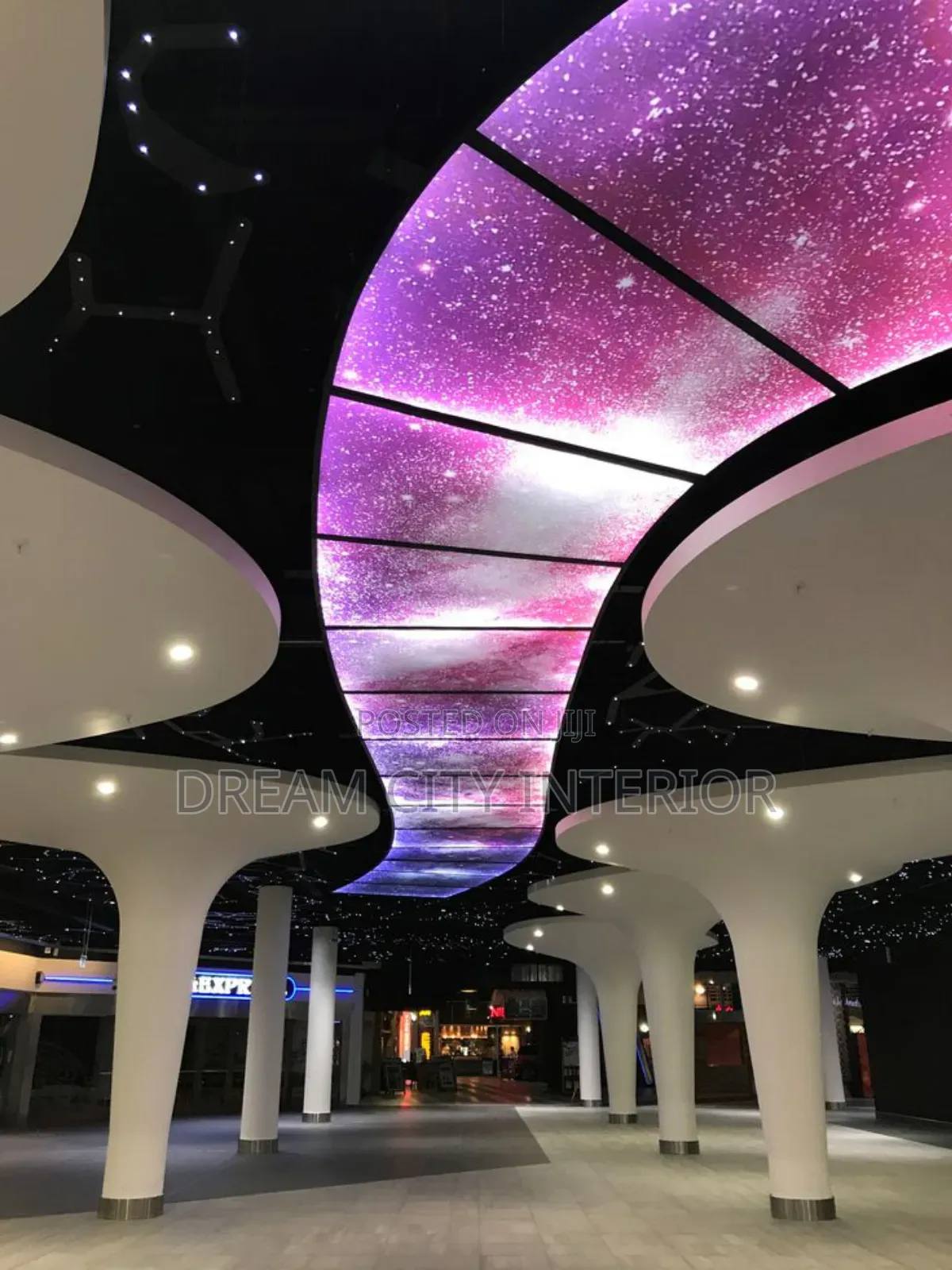 3d Interior Stretch Ceiling