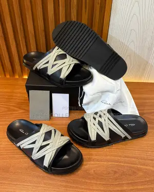Luxury Update *Rick Owens Leather Granola Sandals Now Available In