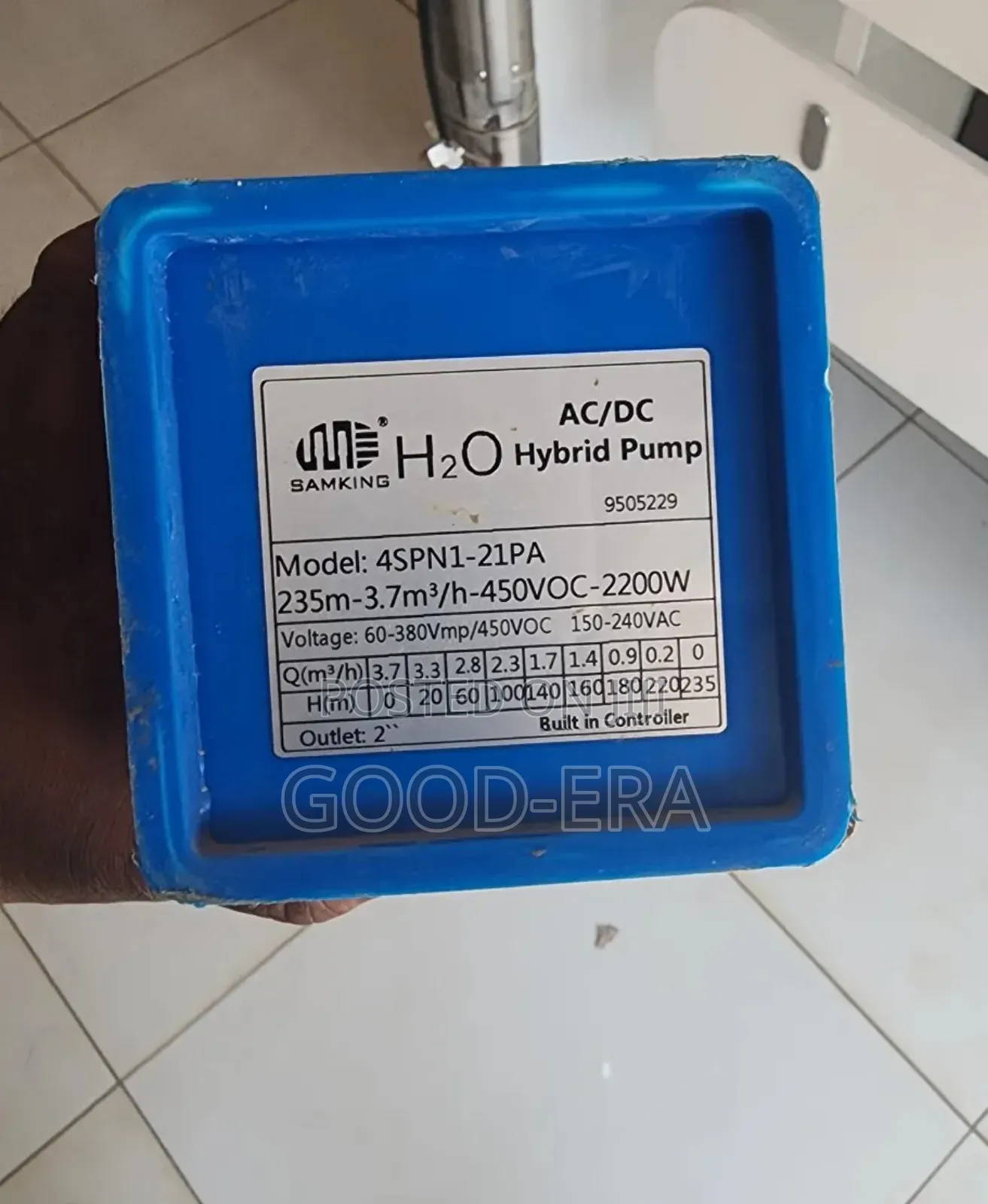 Samking 2hp Solar Ac/Dc Submersible Pump