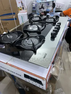 Image 5 Burner Gas Cooker Built in Type for Homes 90g6