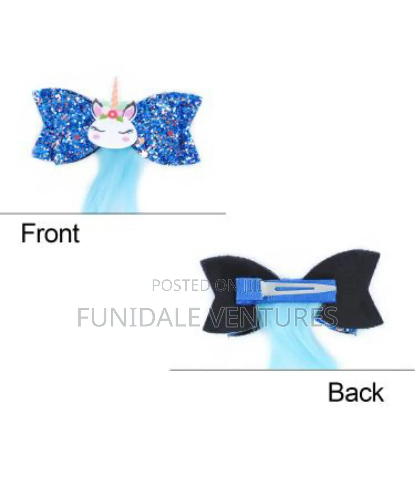 Girls Hair Clip With Extension