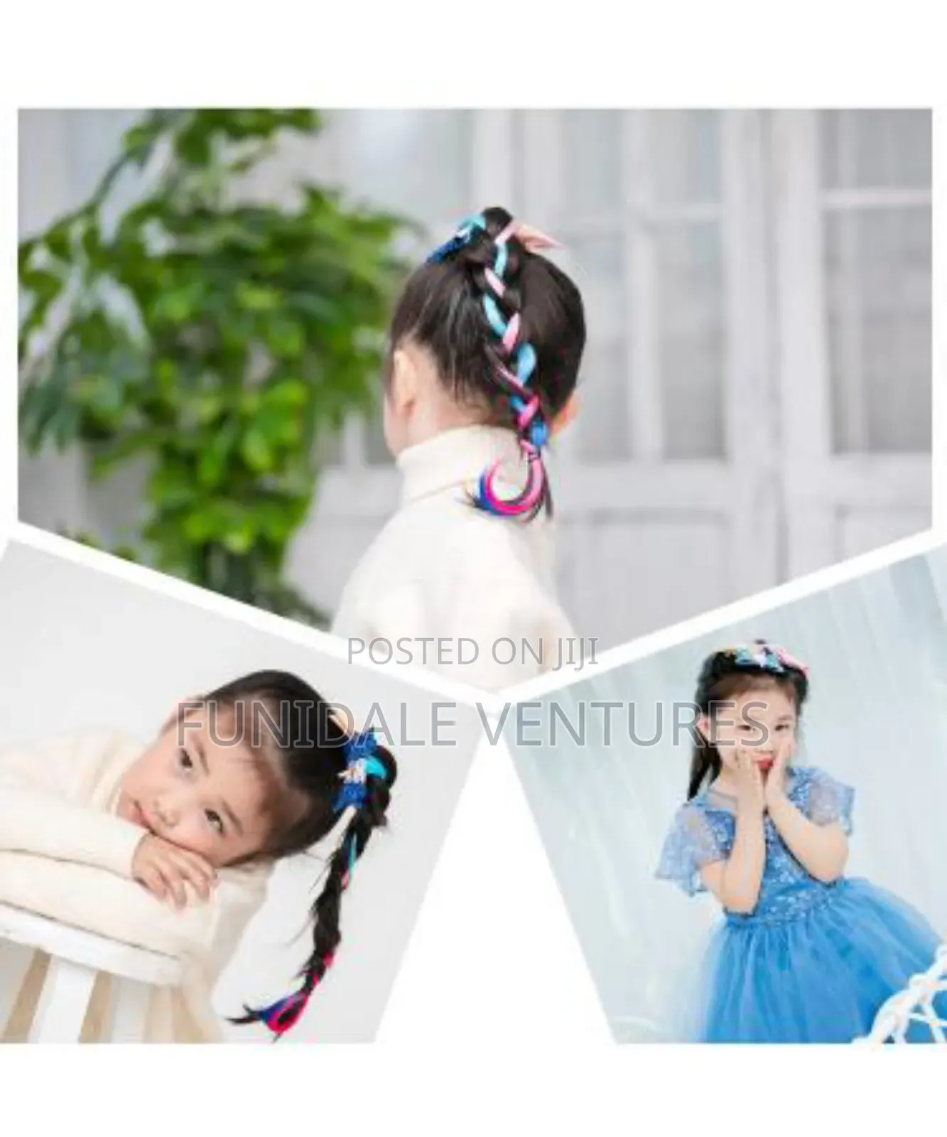 Girls Hair Clip With Extension