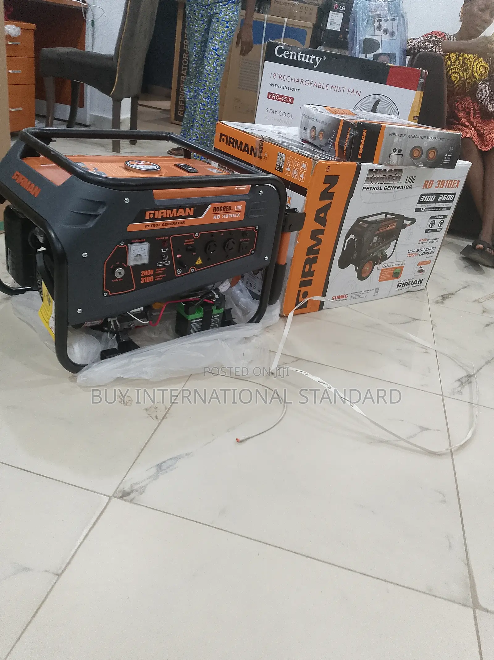 Firman Rd-3910ex Petrol Generator – Quick Start