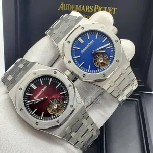 *Replica Audemars Piguet Men’S Chain‐Link Automatic Watch*