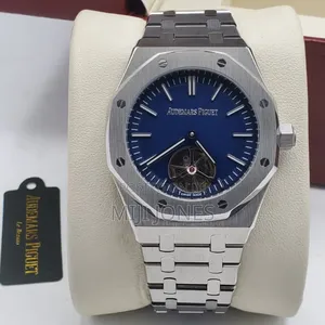 *Replica Audemars Piguet Men’S Chain‐Link Automatic Watch*