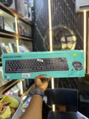 Logitech Wireless Keyboard + Mouse Combo (Usb Receiver)