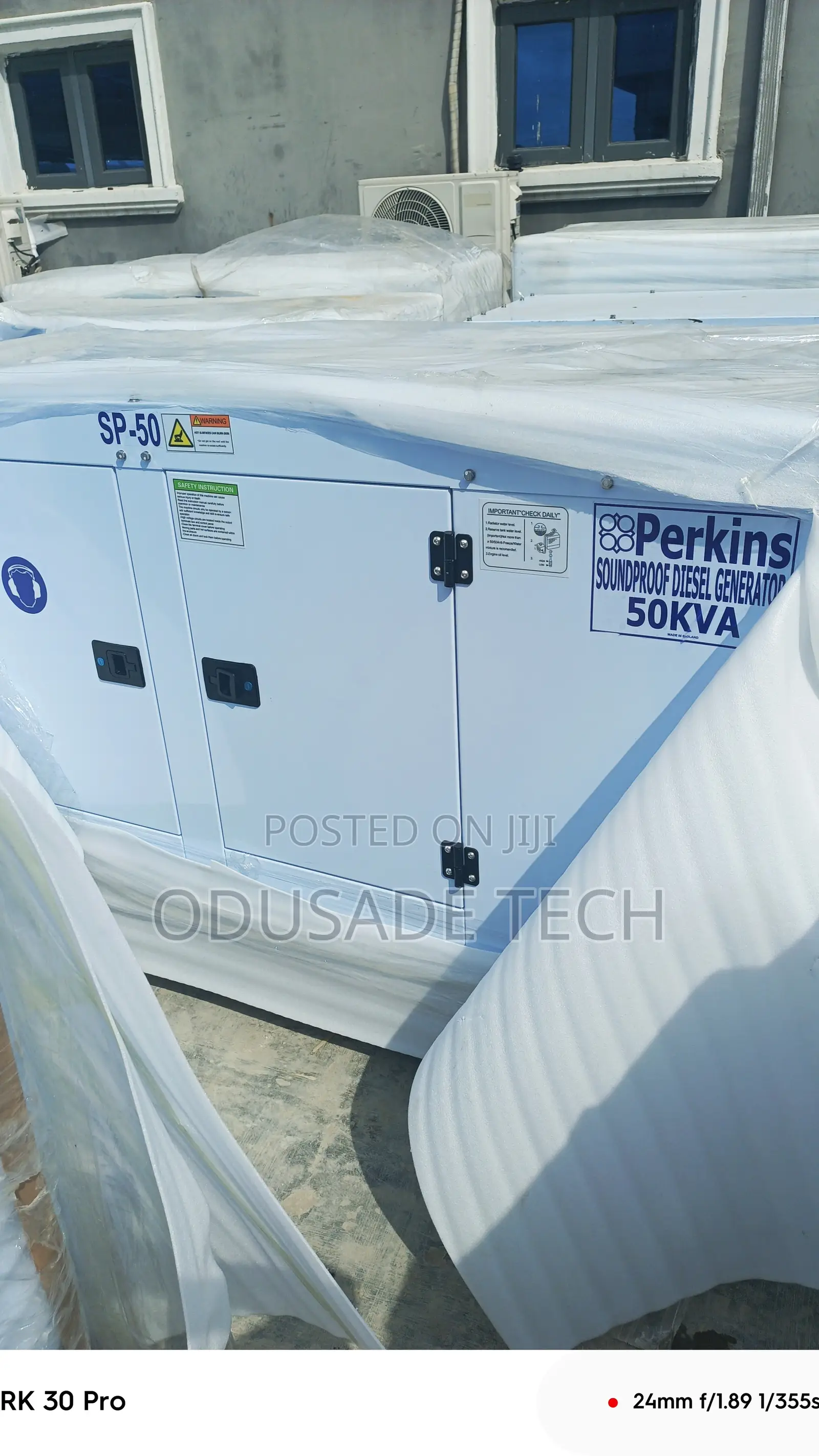 Perkins 50kva Generator Pack