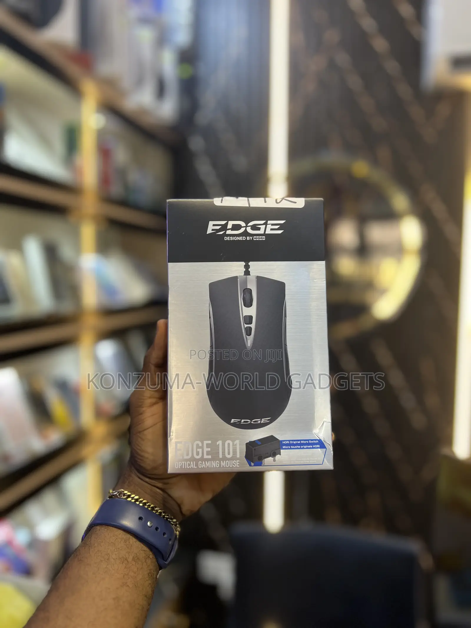 Edge 101 Optical Gaming Mouse – High Precision Wired Mouse