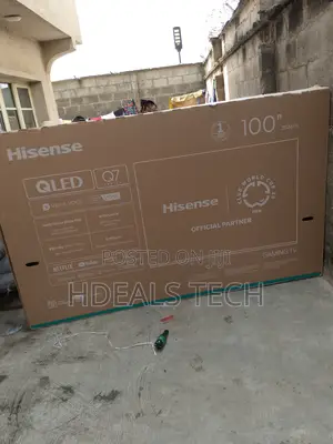 Hisense 100 Inch Smart Tv With Big Screen Pre-Installed Prime Video