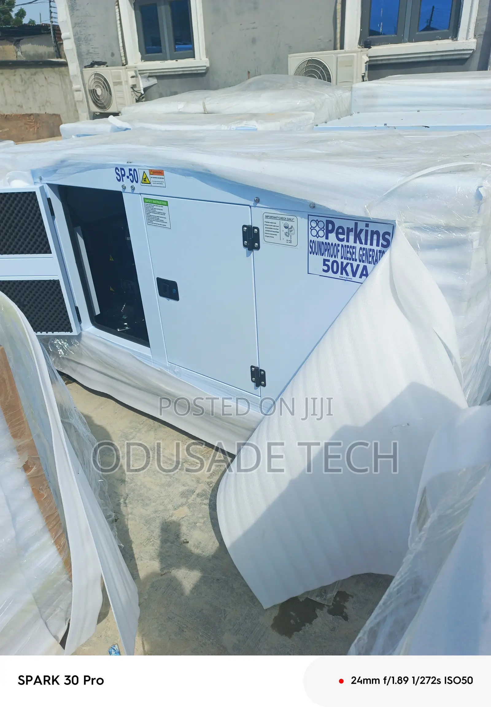 Perkins 50kva Soundproof Unit