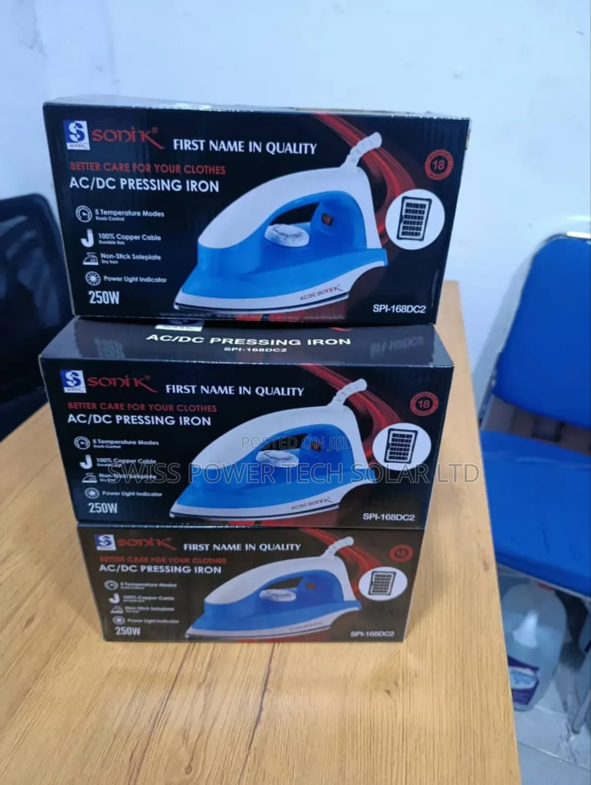 250watts Ac/ Dc Solar Iron