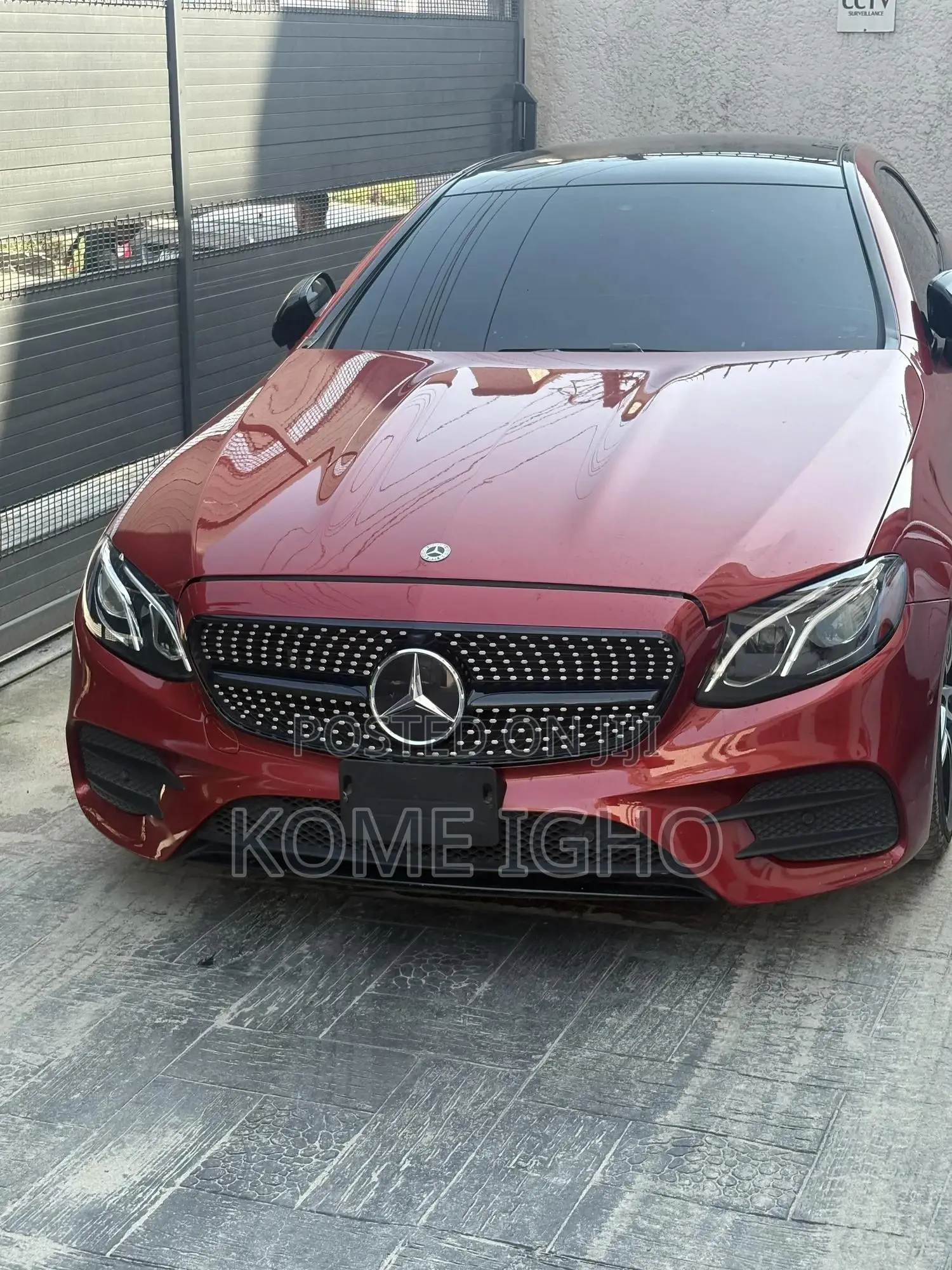 Mercedes-Benz E400 2018 Red