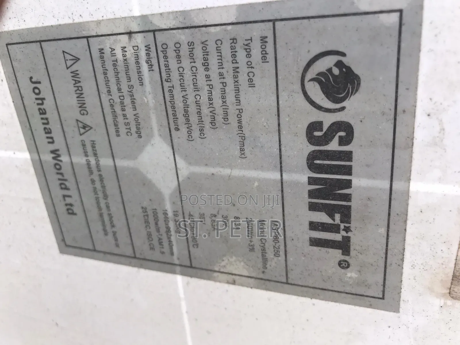 Used Solar Panel for Sale