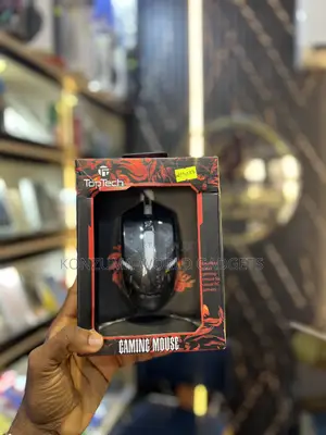 Toptech Wired Gaming Mouse With Led Light – Optical, 3 Buttons