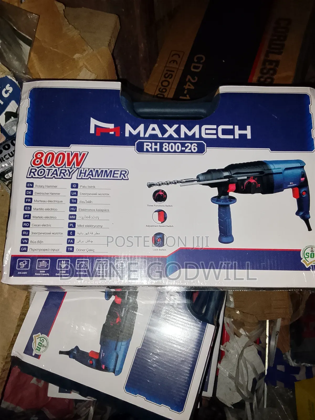 Maxmech Hand Rotary Hammer