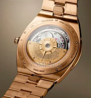 Vacheron Constantin Geneve Chronograph Gold Dial Wristwatch