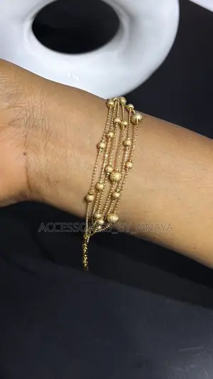 Gold Stoned Bracelet