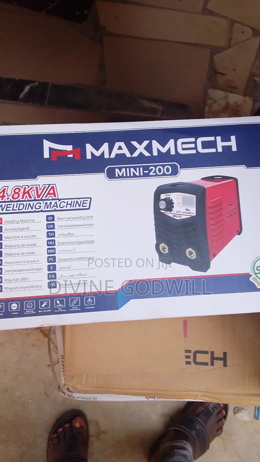 Maxmech 200am Mini Welding Machine for sale - Divine Godwill Price: ₦ ...