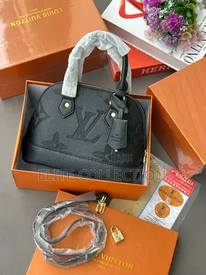 Luxury Louis Vuitton Bag Color: Black Size: Medium