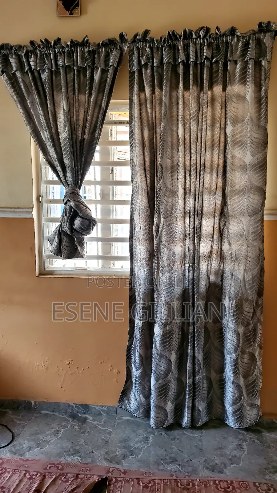 Large Curtains And Loves
