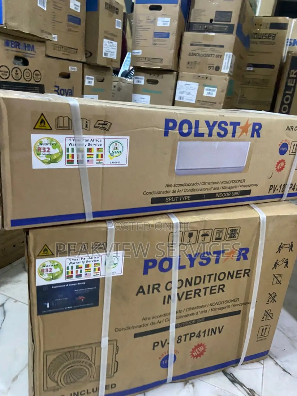 Polystar Pv-18tp41inv Power Saving Ac Unit
