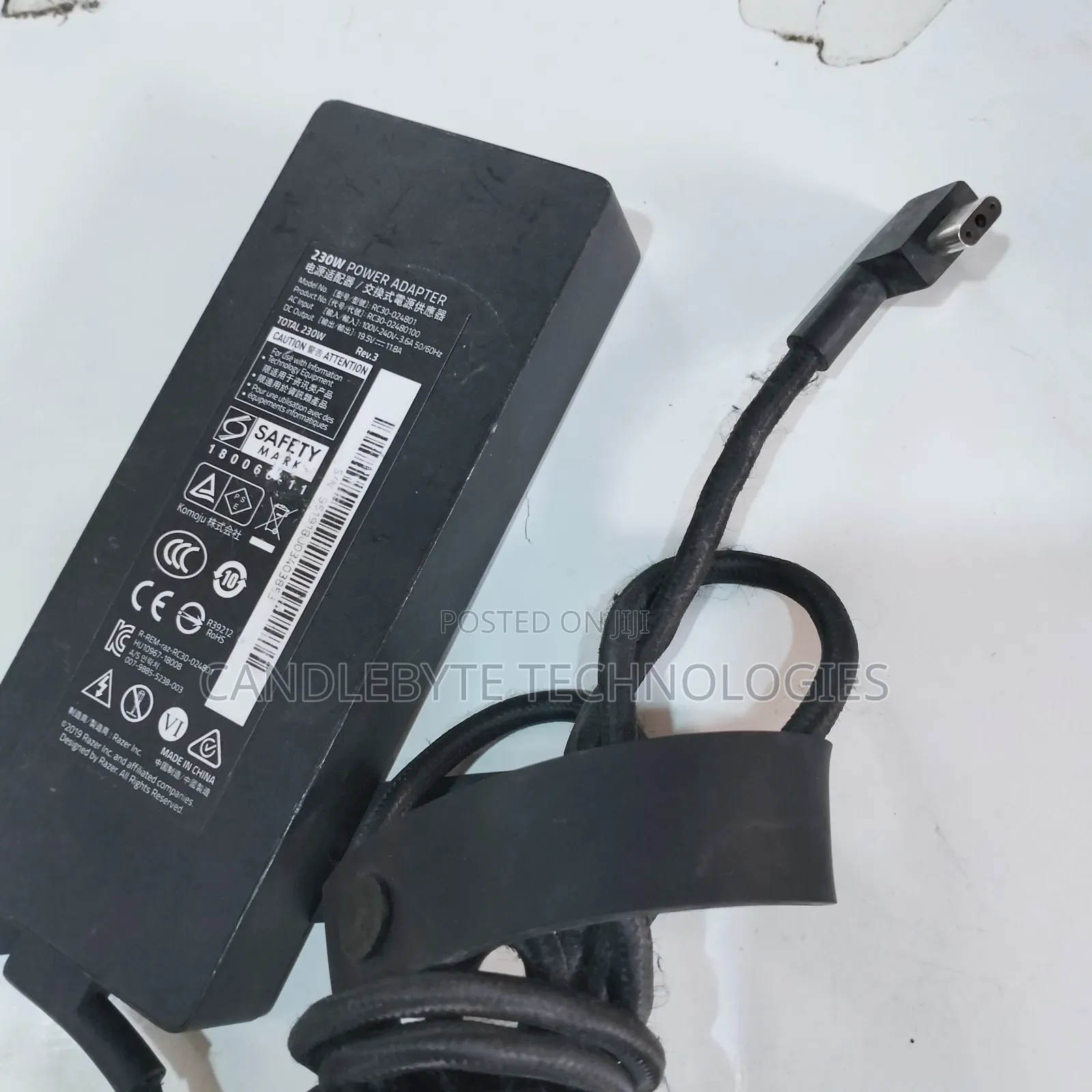 240w Razer Laptop Charger, Full Power, Zero Performance Drops