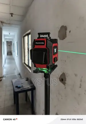 16-lines Green Laser Level, Self-levelling With Indicator – Model 16h6