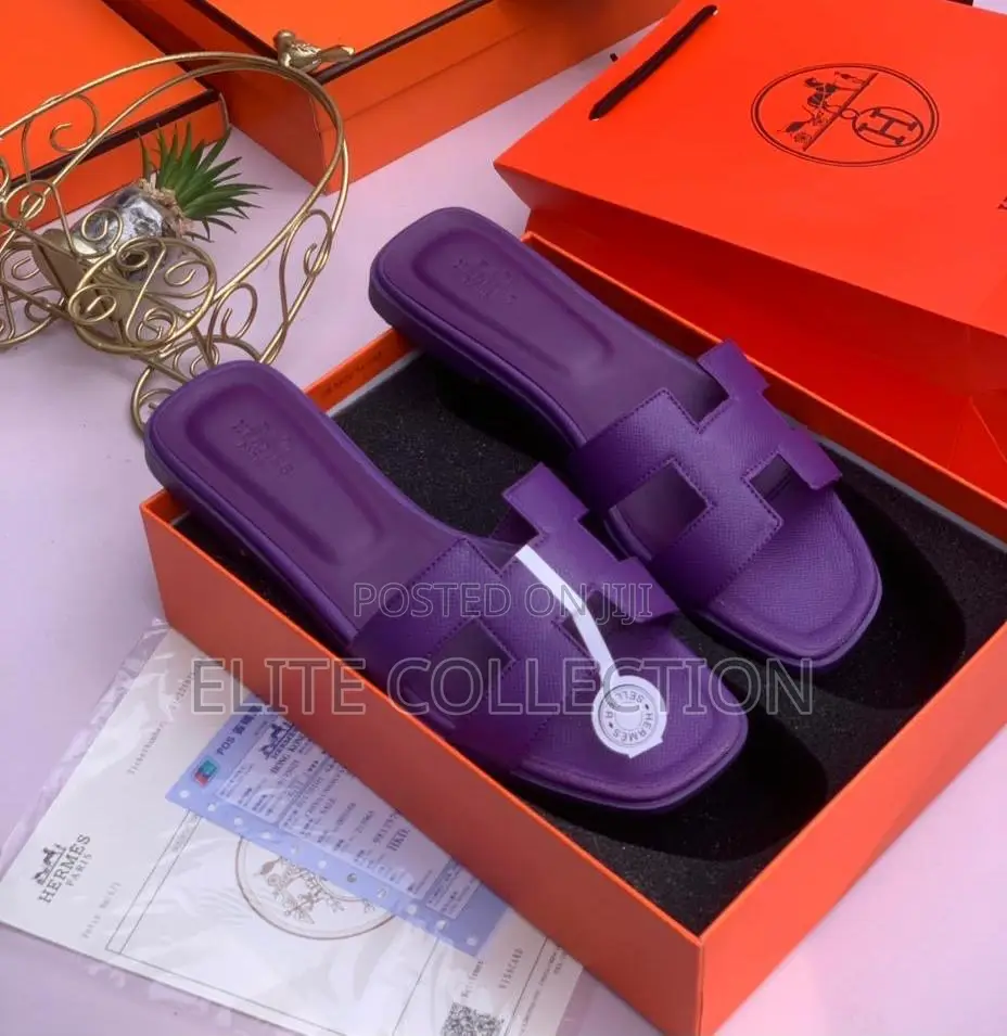 Luxury Hermes Slide Size 36-42