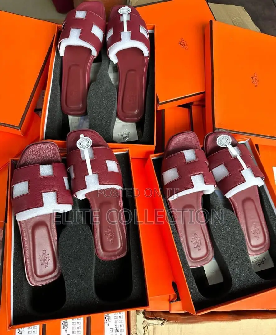 Luxury Hermes Slide Size 36-42
