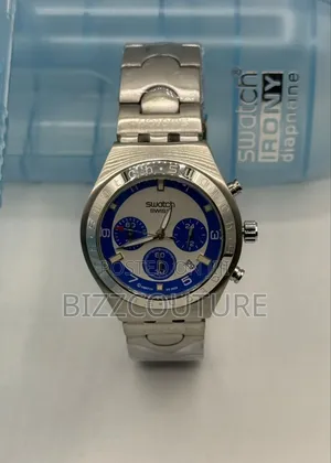 Original Swatch Silver Chain Watch Available In Store