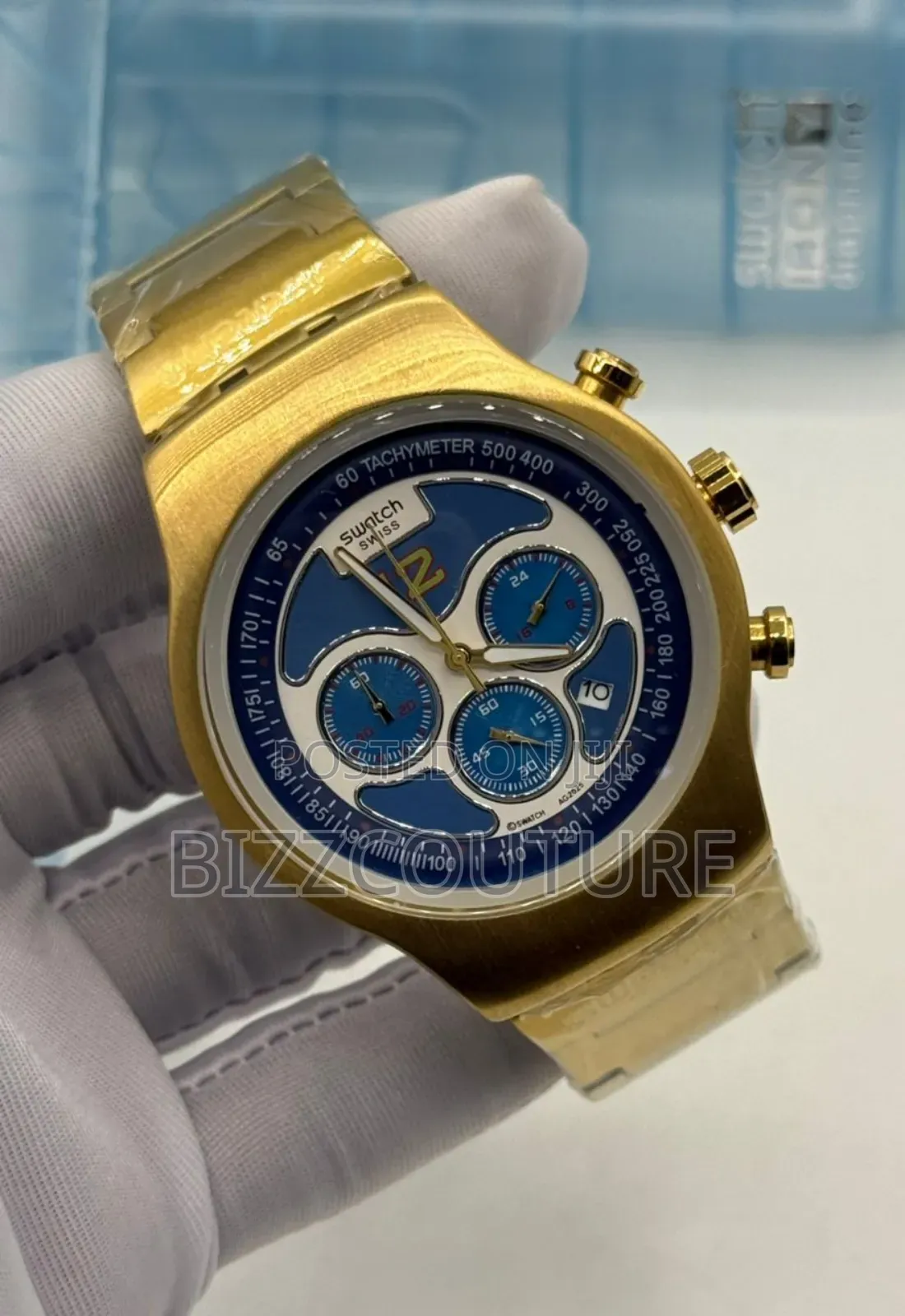 Original Swatch Gold Chain Available In Store