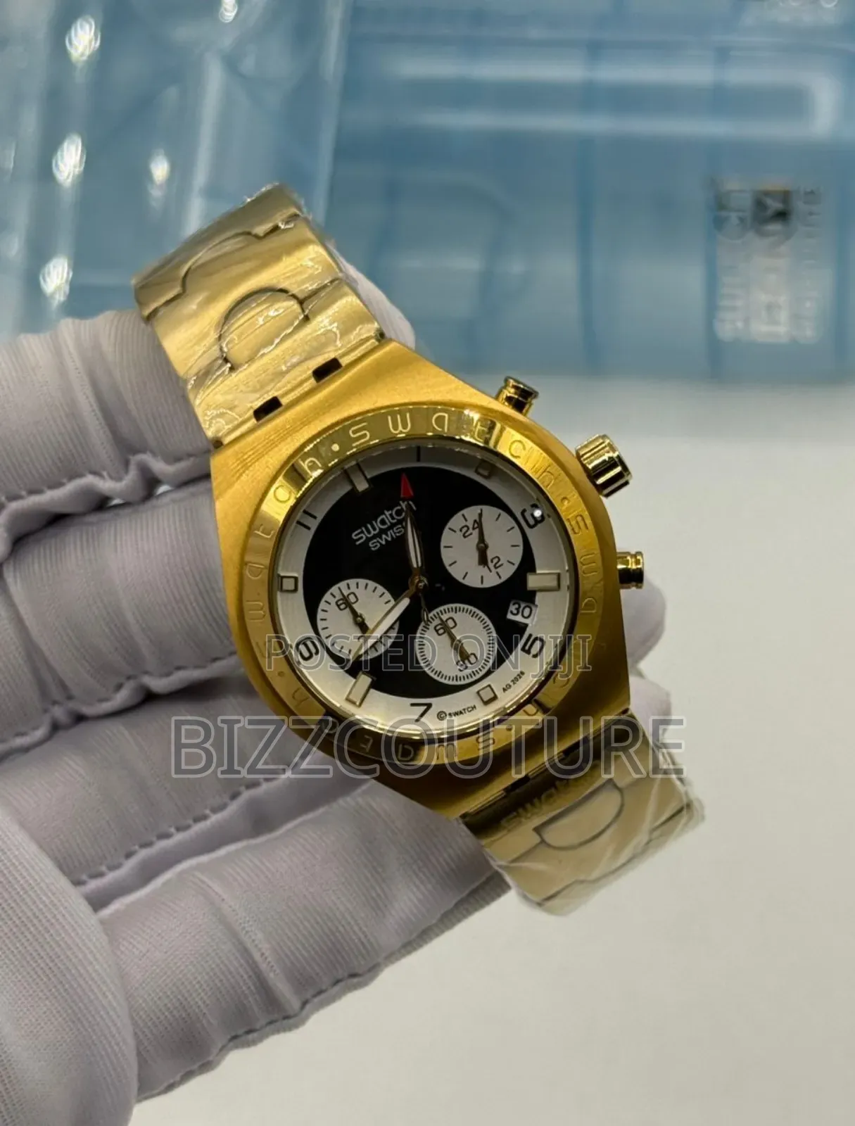 Original Swatch Gold Chain Available In Store