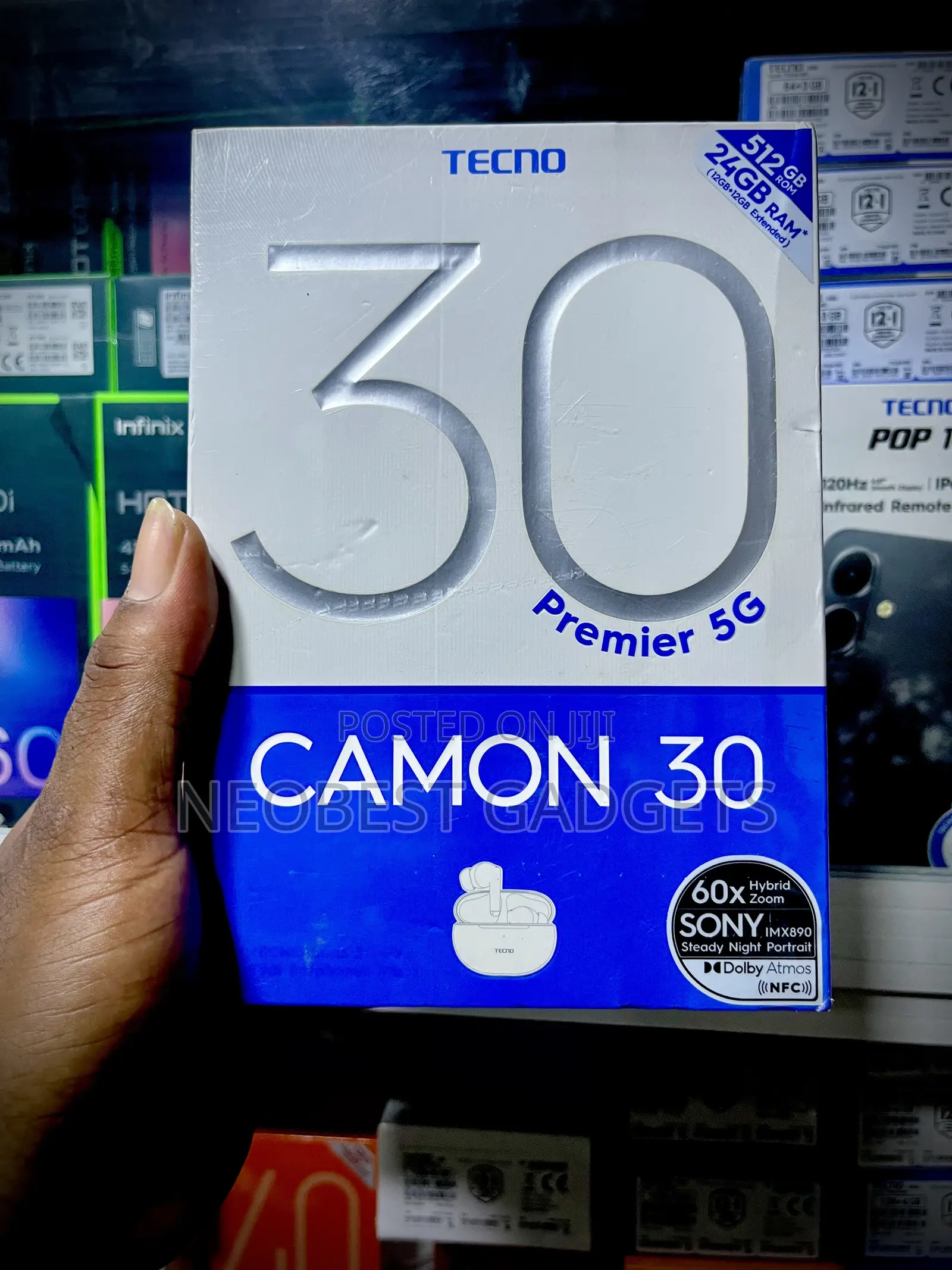 New Tecno Camon 30 Premier 512 GB