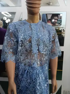 African Traditional Senator Wear in Lace