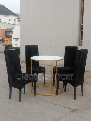 Brand New Top Quality 4 Seaters Glossy Dinning Set