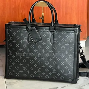 Louis Vuitton Porte-Documents Voyage Pm Monogram Eclipse Men's Bags