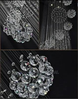 Crystal Cloud Large Chandelier