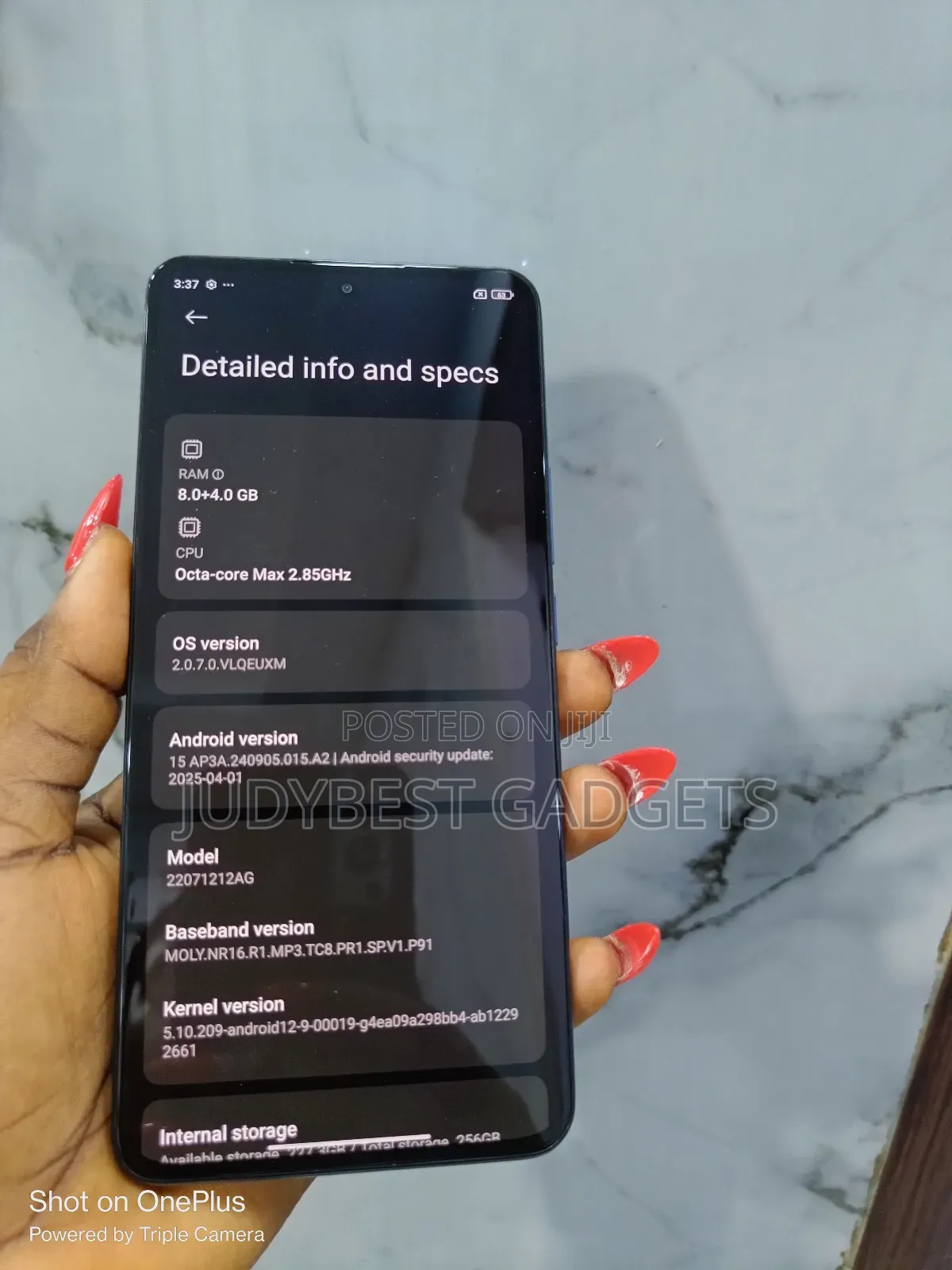 Xiaomi 12T 256 GB Blue